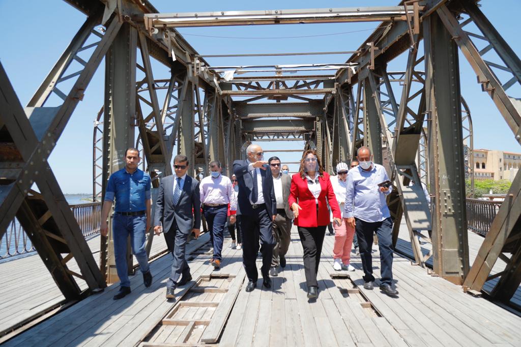 Damietta Governor signs a cooperation protocol with MOPCO for the rehabilitation and development of the historic Damietta Bridge